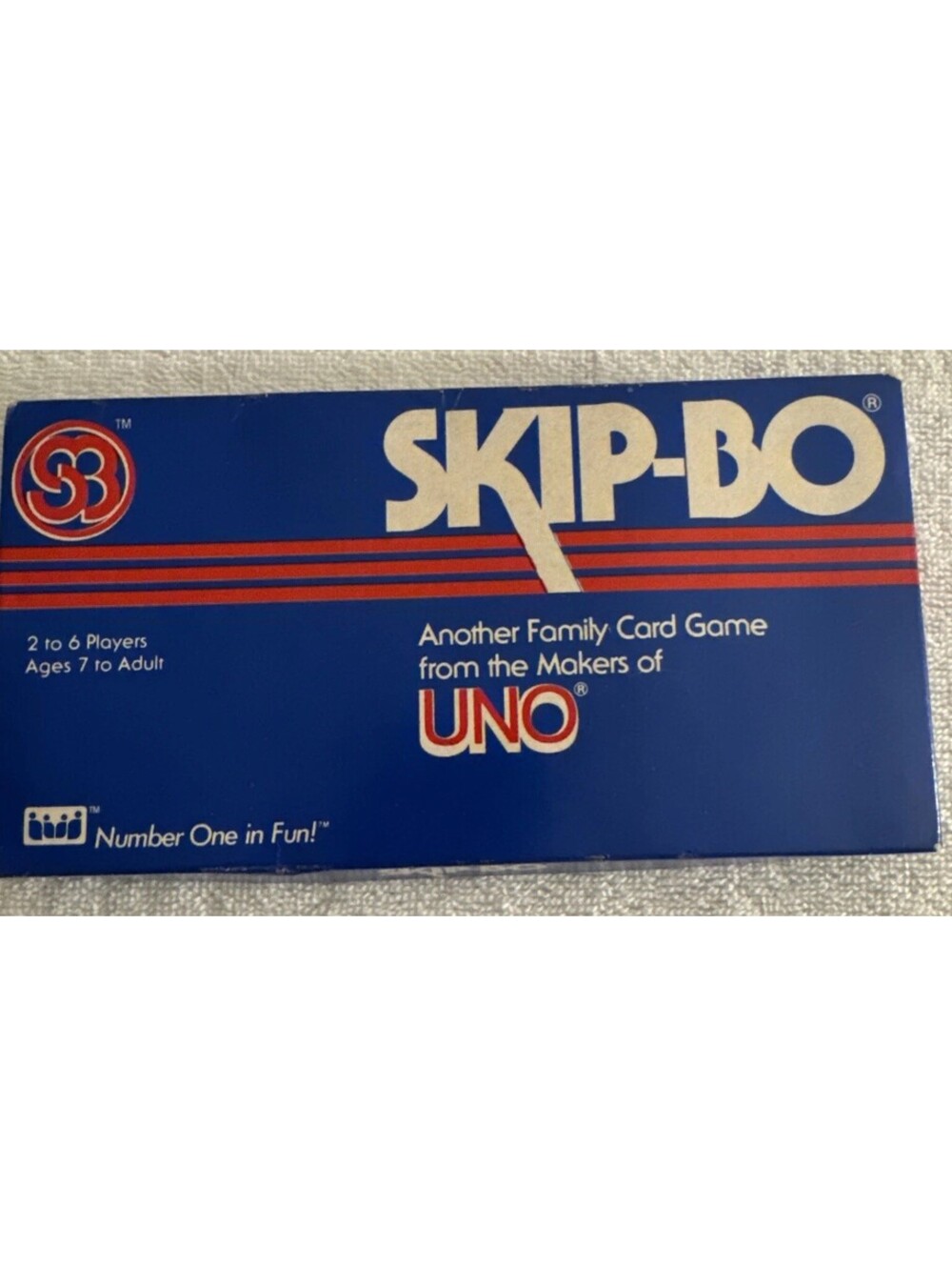 1986 Skip-Bo Card Game #1050 Mattel 100% Complete
